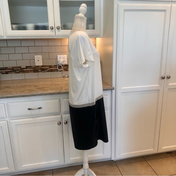 Lole Pullover Two-Tone Casual Dress with Drawstring Waist Size XL - Picture 4 of 9